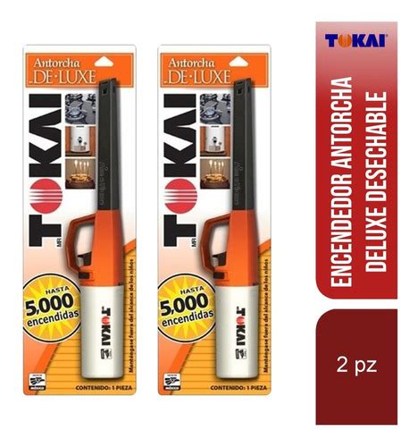 Pz Tokai Encendedor Antorcha Deluxe Desechable En Blister Kicmx