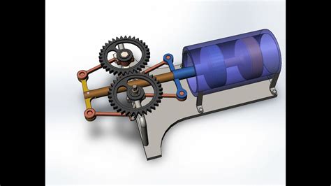 Gear And Piston Mechanism YouTube