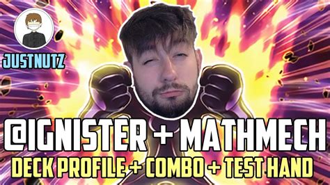 Ignister Mathmech Competitive Yu Gi Oh Deck Profile Justnutz