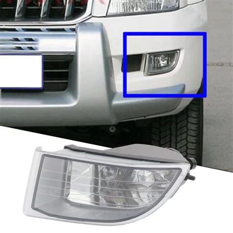 PAIRE LED AVANT Feu Antibrouillard For De Toyota Land Cruiser Prado120