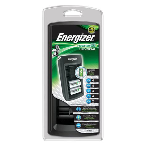 Cargador De Pilas Universal Energizer Aa Aaa C D V Prophone