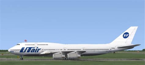 Pmdg Boeing 747 400 Utair Fs2004 Aircraft Liveries And Textures Avsim Su