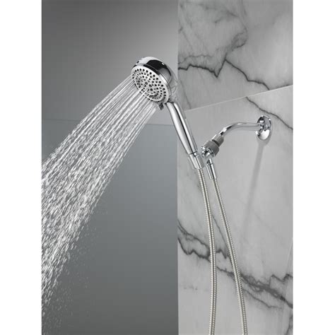 Delta Proclean Chrome 45 In Round Handheld Shower Head 25 Gpm 75720d At