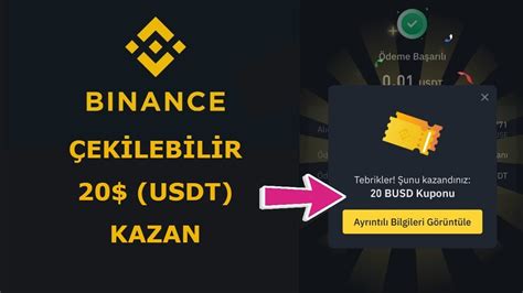 Binance Çekilebilir 20 Dolar Veriyor Binance ile para kazanmak