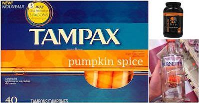 Pumpkin Spice Tampons... | Pumpkin spice, Tampax, Pumpkin