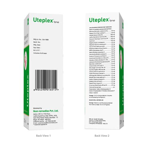 Buy Uteplex Syrup Ml Womens Health Supplement Pack Of Online