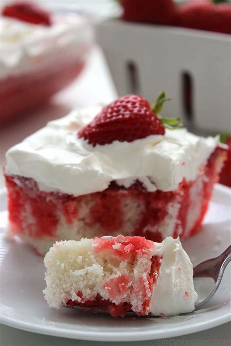 Strawberry Poke Cake Cincyshopper