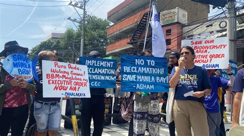 Status Of Manila Bay Reclamation Murky As Groups Press For Written