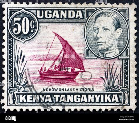 East African Postal Union Circa A Stamp Printed In East African