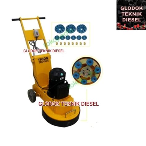 Jual Mesin Poles Lantai Floor Grinding Machine TIGON TFG 450E TFG 450