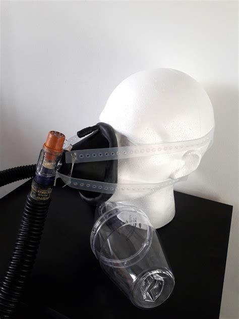 Anaesthesia Mask Head Harness 4 Tail Translucent Or Black Etsy