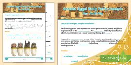 Design Your Own Canopic Jar Activity Creat De Profesori