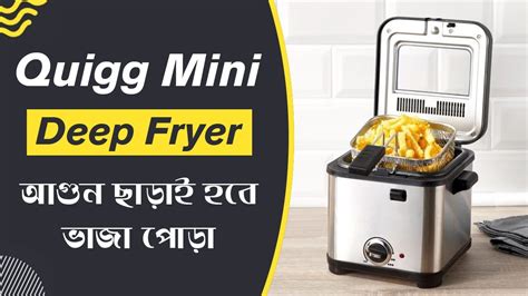 Quigg Mini Deep Fryer Bangla Review Unboxing