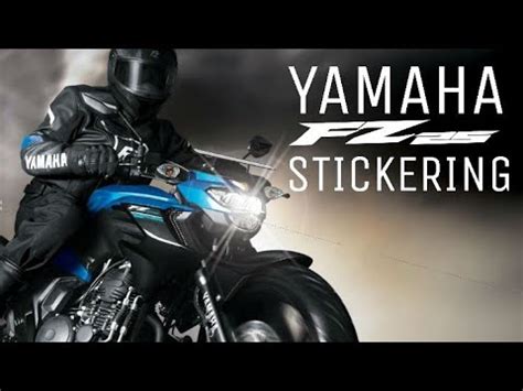 Yamaha Fz Logo Sticker Fz Modification Fz Stickering Te