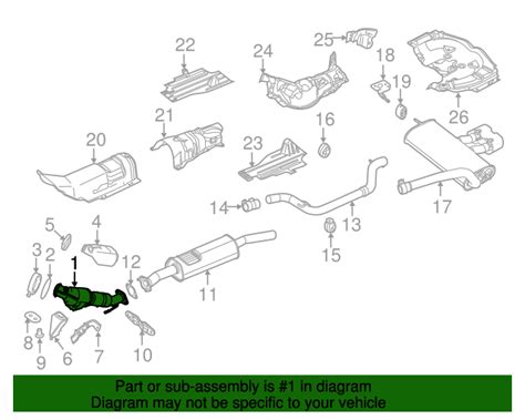 2013 2018 Ford Focus Catalytic Converter CV6Z 5E212 H Blue Springs