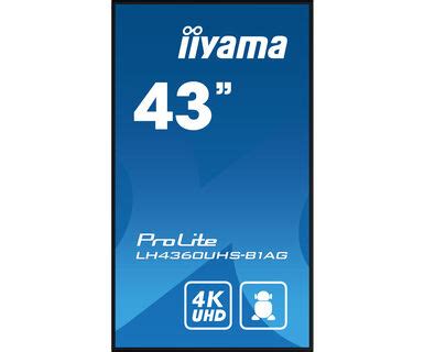 Iiyama Prolite Lh Uhs B Ag K Uhd Professional Digital Signage