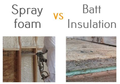 Spray Foam Vs Batt Insulation Pros And Cons Insulationline