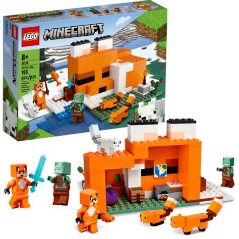 Lego Maincraft Siedlisko Lis W Dom Lisek Lis Allegro Pl