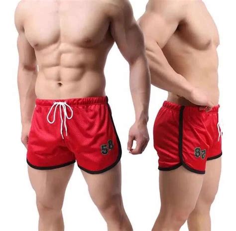 Gym Shorts Hombre Cortos Sexy De Moda Short Ejercicio Playa Mercadolibre