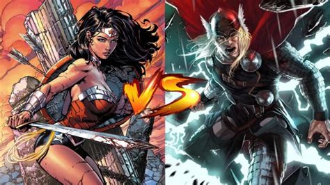 Wonder Woman Vs Thor Who Would Win In A Fight Of Gods