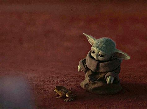 Baby Yoda Animated GIF