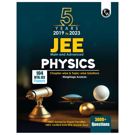 JEE Main 5 Years 2019 2023 Physics Chemistry Mathematics Combo All