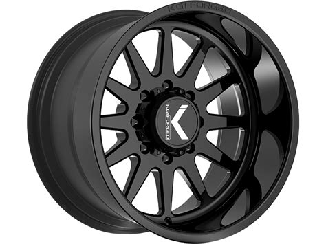 Kg1 Forged Gloss Black Clockwork Wheels Realtruck