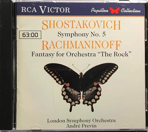 Symphony 5 Shostakovich Previn Amazones Cds Y Vinilos