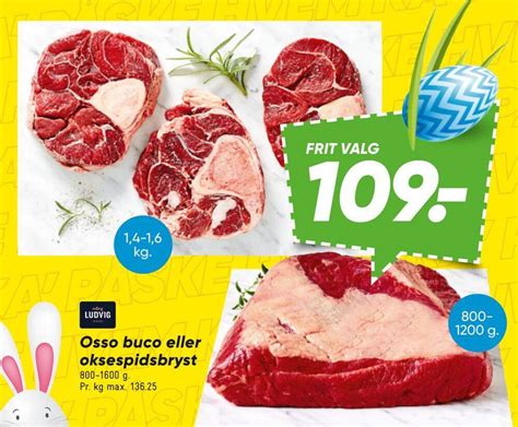 Osso Buco Eller Oksespidsbryst Tilbud Hos Bilka