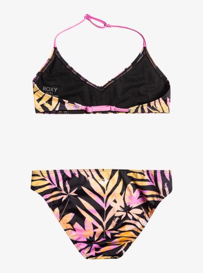 Active Joy Triangle Two Piece Bikini Set For Girls 6 16 Roxy