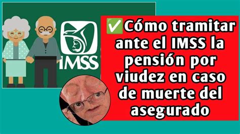 C Mo Tramitar Ante El Imss La Pensi N Por Viudez En Caso De Muerte Del