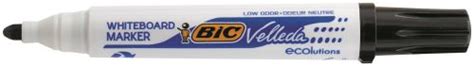 Buy Bic Velleda 1701 Drywipe Marker Bullet Tip Black Pack Of 48