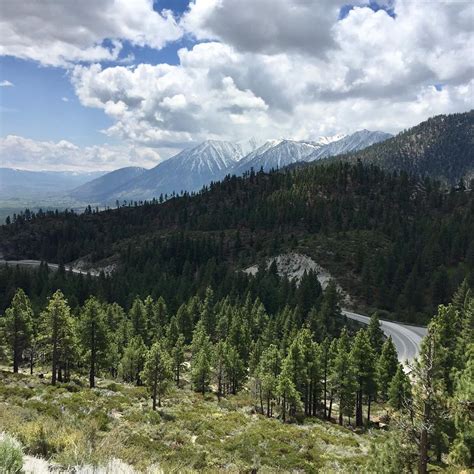 View Of The Carson Valley From Kingsbury Grade Connecting The Valley