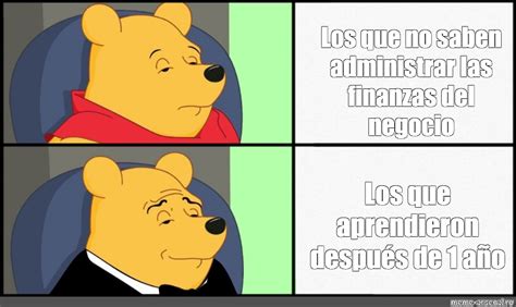 Комикс мем Los que no saben administrar las finanzas del negocio Los