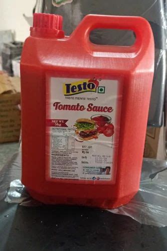 Testo Tomato Sauce Packaging Size Kg Cool Place At Best Price In