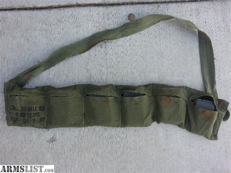 Armslist For Sale M Garand Full Bandolier Rds