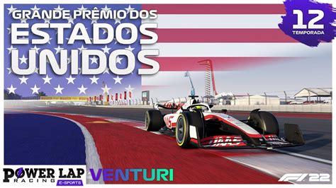 F1 22 T12 POWERLAP RACING GRID VENTURI GP DOS EUA ETAPA 2 5 車