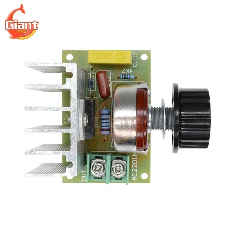 AC 220V Max 3800W Imported SCR Thyristor Power Electronic Dimmer