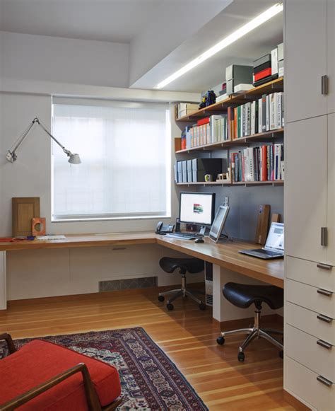 Woodwork Two Person Computer Desk Home Office PDF Plans