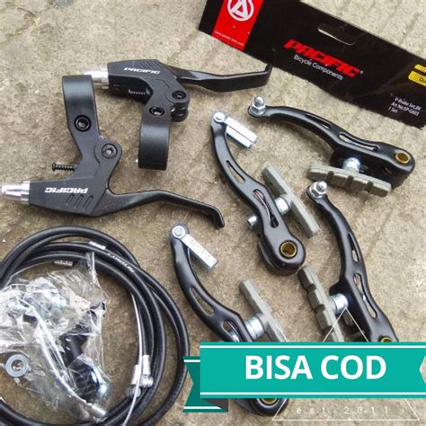 Jual Satu Set Rem V Brake Sepeda PASIFIC Shopee Indonesia