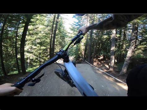 A Line Black Trail Whistler Bikepark Youtube