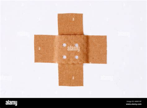 Plaster Band Aid Stock Photo Alamy