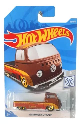 Hot Wheels Volkswagen T Pickup Marrom Mercadolivre