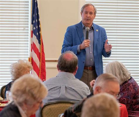 Texas Attorney General Ken Paxton Attends Midland County Republican