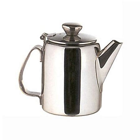 American Metalcraft Esteem Teapot Oz Silver Office Depot