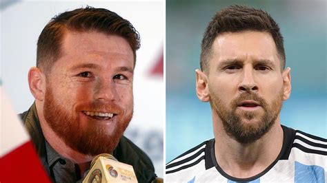 Canelo Y Messi Canelo Lvarez Amenaza A Messi Por Pisar La Camiseta