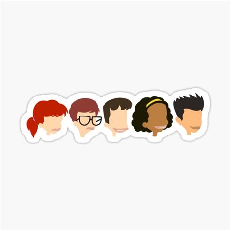 Big Mouth Cast Sticker By Morganleahh Redbubble