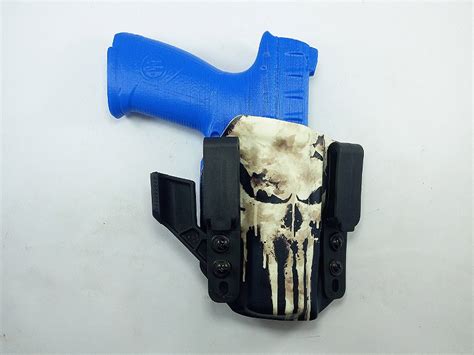 Coldre Kydex Velado Clip Duplo Justiceiro Beretta Apx Destro