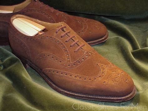 Churchs Custom Grade” Cape Buck Suede Oxford Brogue