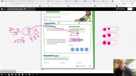 Envision Math Grade Lesson Multiplying Whole Numbers By